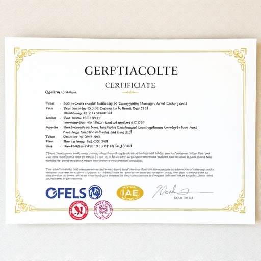 Сертификат соответствия